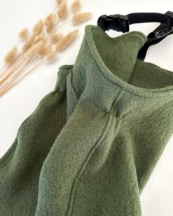 Wollwalk Latzhose für kinder mit Wollbündchen und Verstärkten Knien